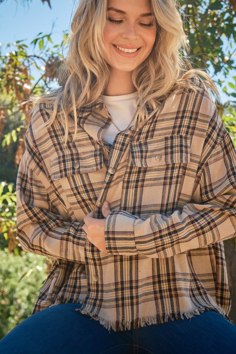 Country Girl Plaid Shirt