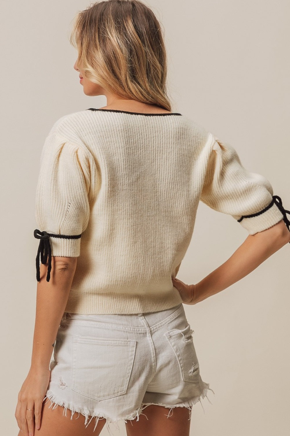 Lolly Contrast Cardigan