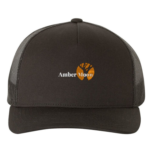 Amber Moon Merch Stitched Logo Trucker Hat