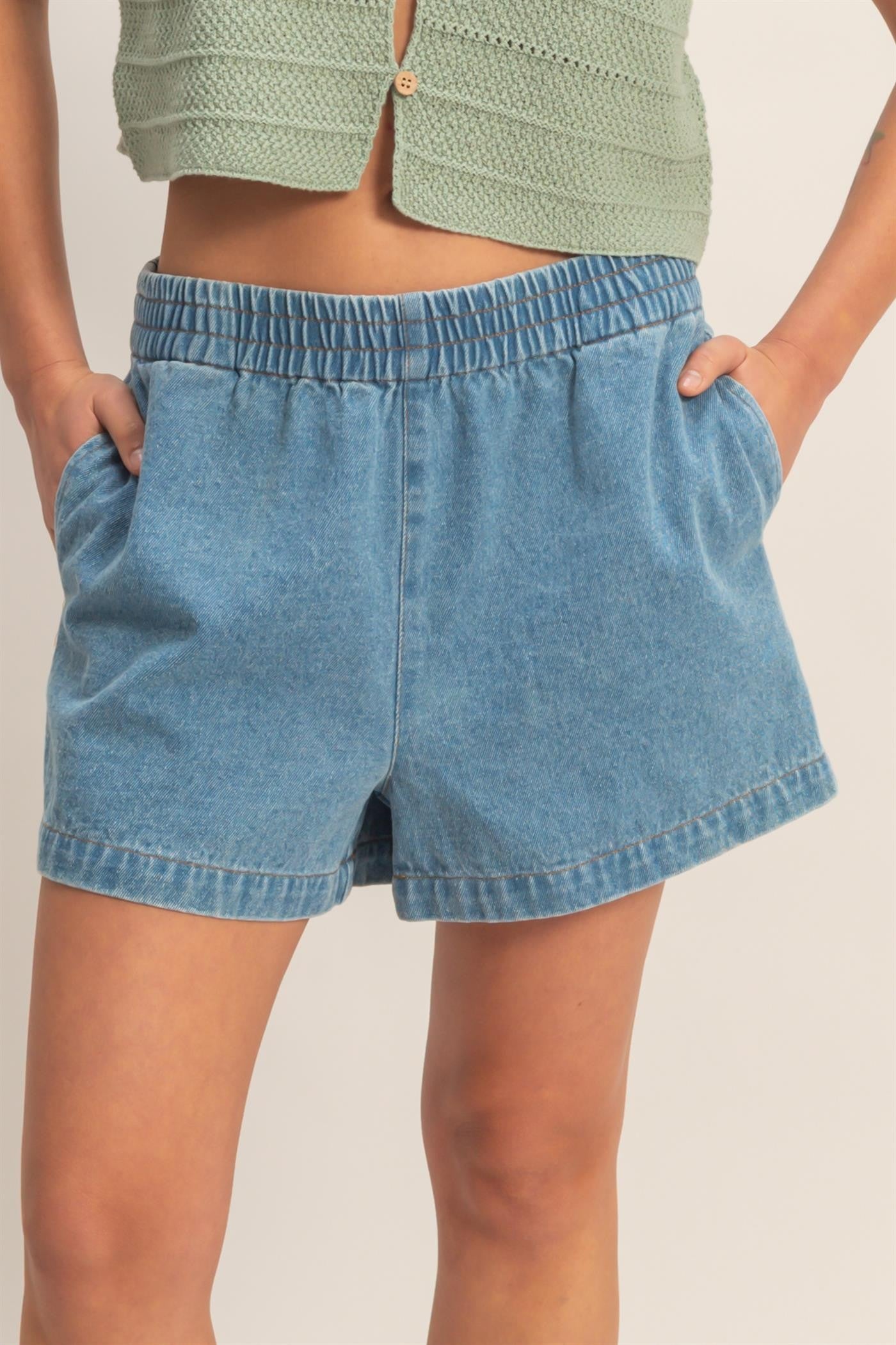 Lakeview Denim Shorts