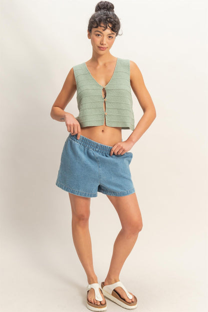 Lakeview Denim Shorts