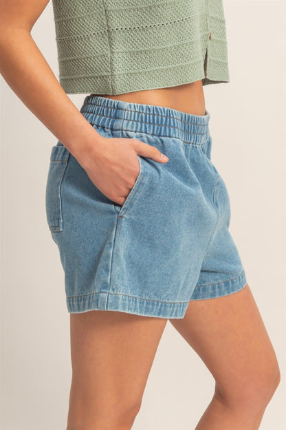 Lakeview Denim Shorts