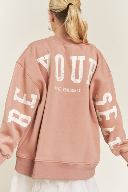 PLUS - NEW COLORS - Be Yourself Sweatshirt