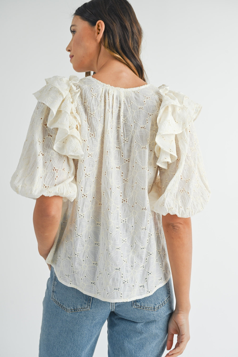 Mable Eyelet Blouse