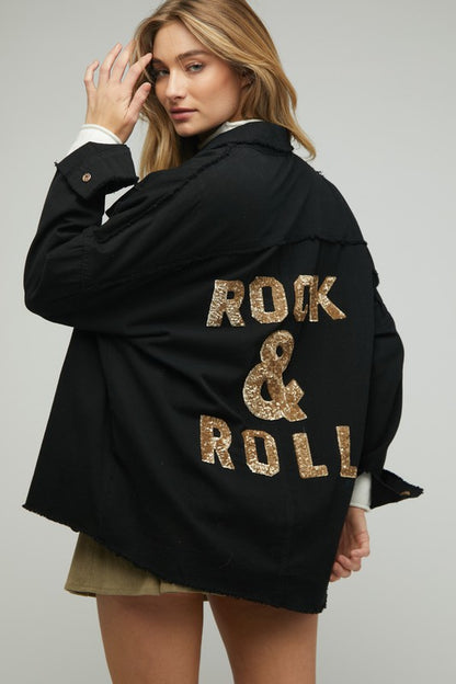 RESTOCKED! Rock & Roll Shacket