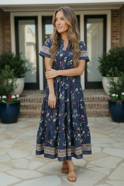 Calista Floral Dress