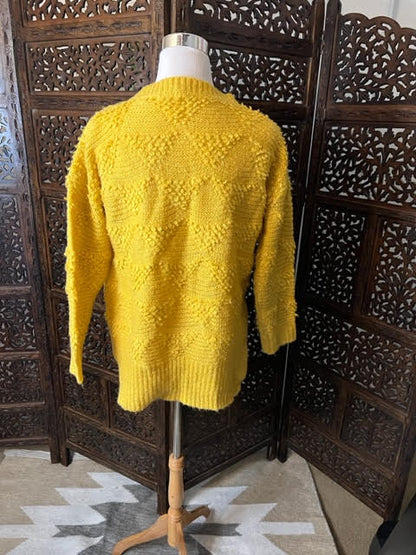 Amber Moon Revival: Yellow Gold Sweater