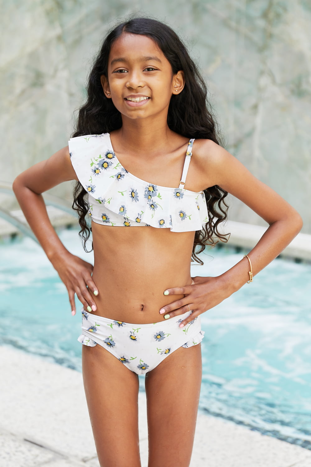 Kids East Coast Shores Two Piece in Daisy Cream   * Mommy and Me*