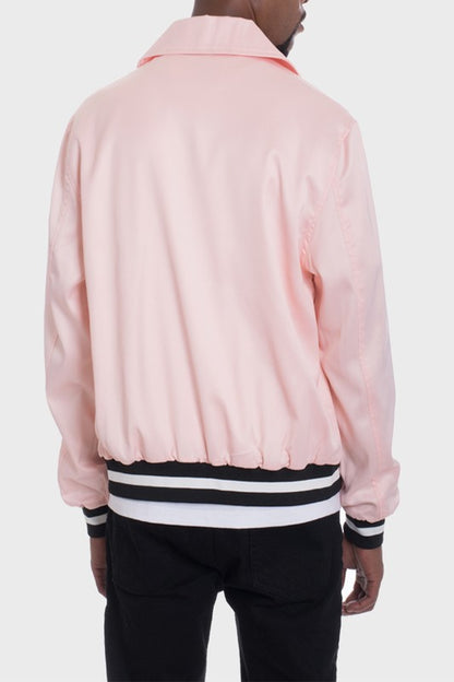 Satin Bomber Jacket