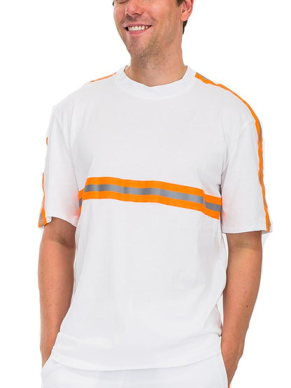 Reflective Stripe Tee in multiple colors