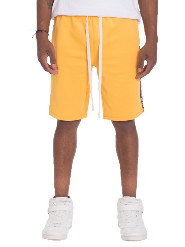 Checkered Stripe Track Shorts in multiple colors