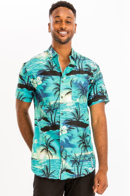 Palm Tree Print Shirt