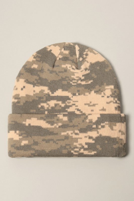 Camo Beanies in multiple colors/patterns