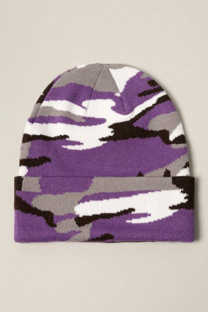 Camo Beanies in multiple colors/patterns