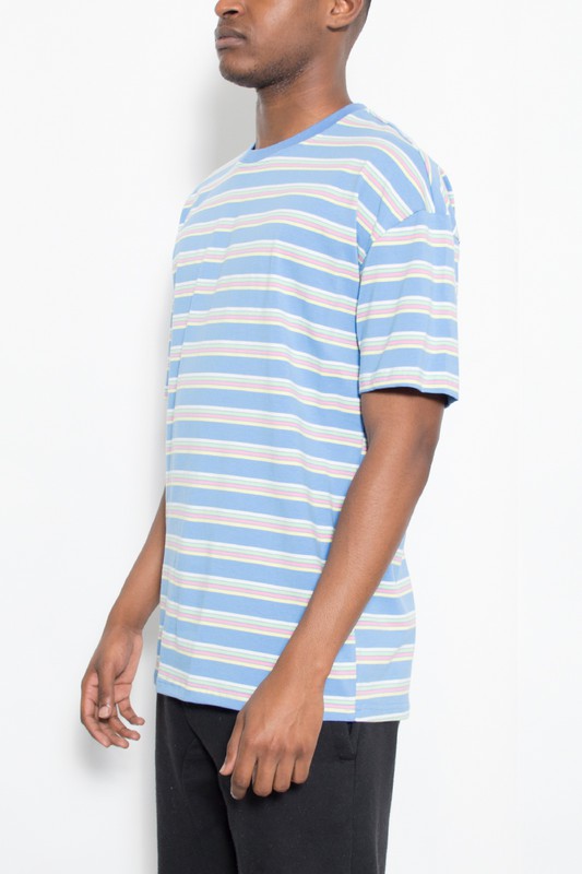 Mens Striped T-Shirt in multiple colors