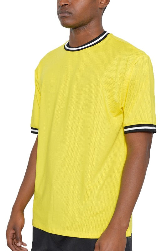 Micromesh Ringer T-Shirt in multiple colors
