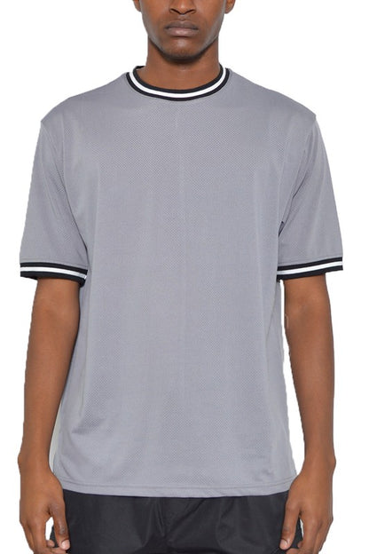 Micromesh Ringer T-Shirt in multiple colors