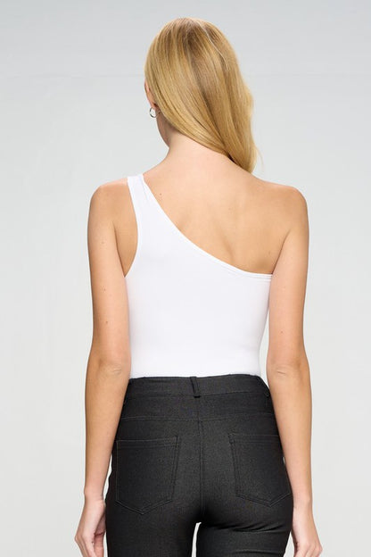 One Shoulder Bodysuit