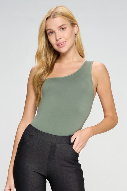 One Shoulder Bodysuit