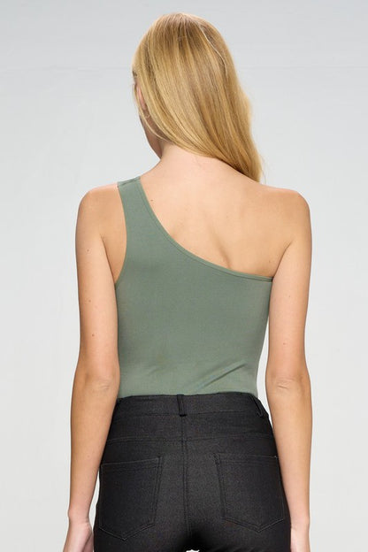 One Shoulder Bodysuit