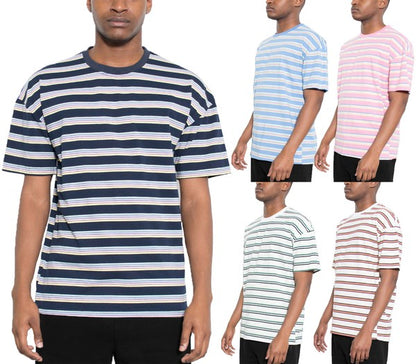 Mens Striped T-Shirt in multiple colors