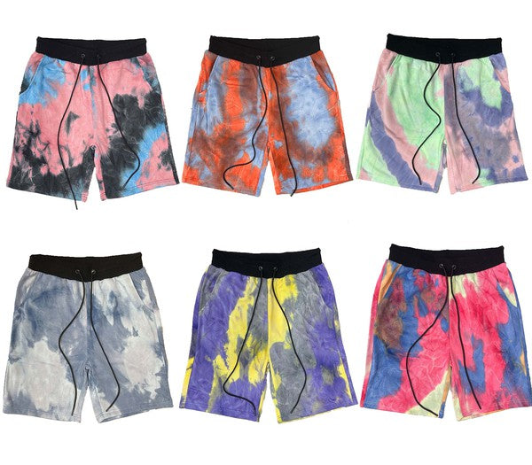 Tie Dye Sweat Shorts