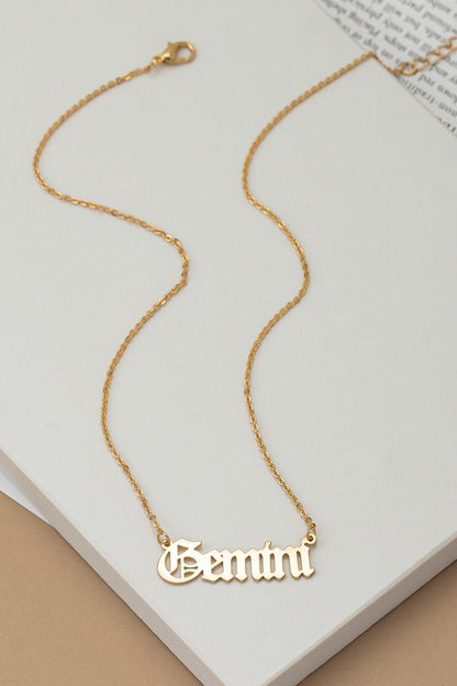 Zodiac Necklace