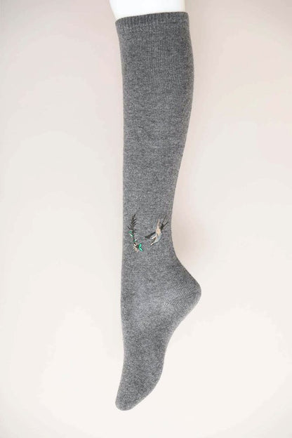 Hummingbird Knee High Socks