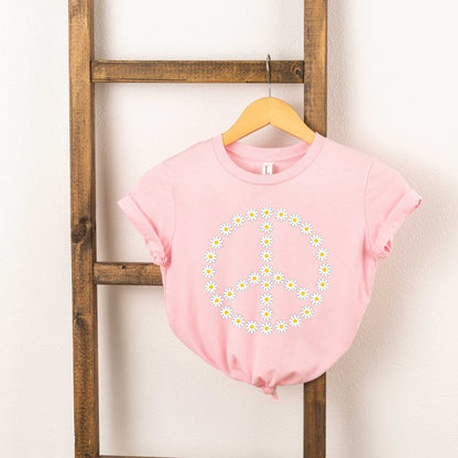 Daisy Peace Sign Toddler Tee