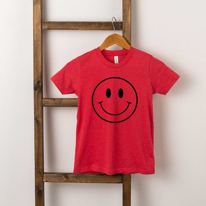 Smiley Face Toddler Tee in multiple colors