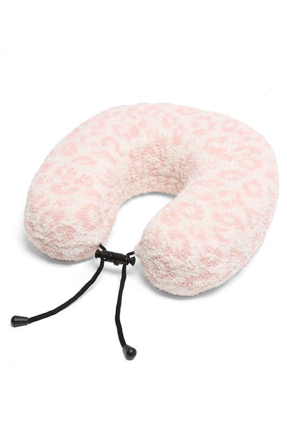 Leopard Travel Neck Pillow in multiple colors