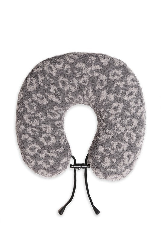 Leopard Travel Neck Pillow in multiple colors