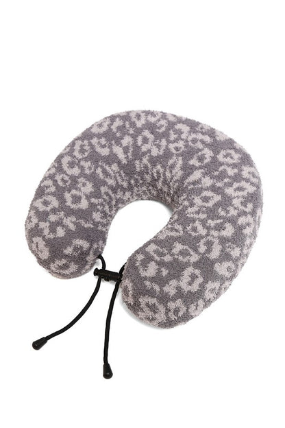 Leopard Travel Neck Pillow in multiple colors