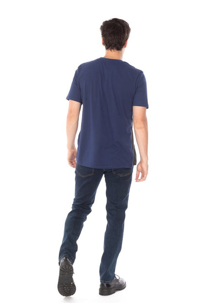 Straight Fit Jeans in Dark Blue