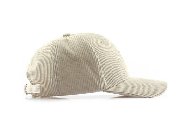 Corduroy Ball Cap in multiple colors