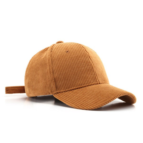 Corduroy Ball Cap in multiple colors