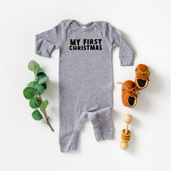 My First Christmas Baby Romper