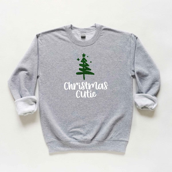 Christmas Cutie Sweatshirt in multiple colors