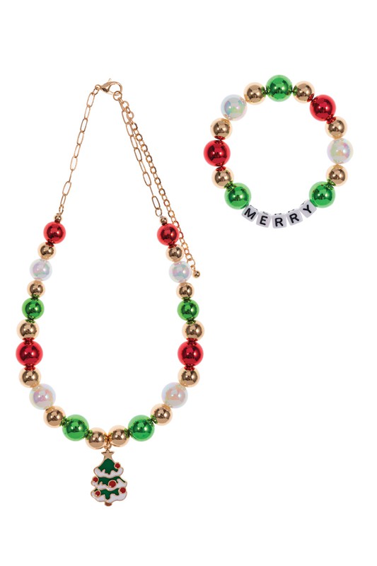 Kids Christmas Jewelry Set