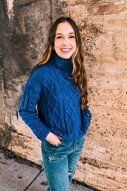 Sarah Sweater in Blue