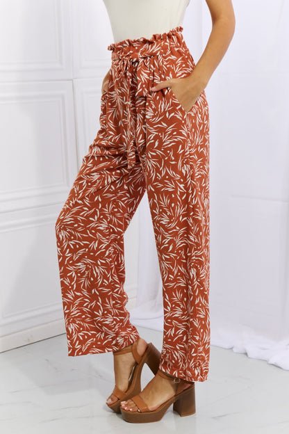 Palm Springs Pants in Red Orange