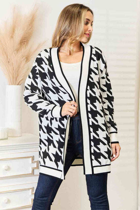 Houndstooth Cardigan