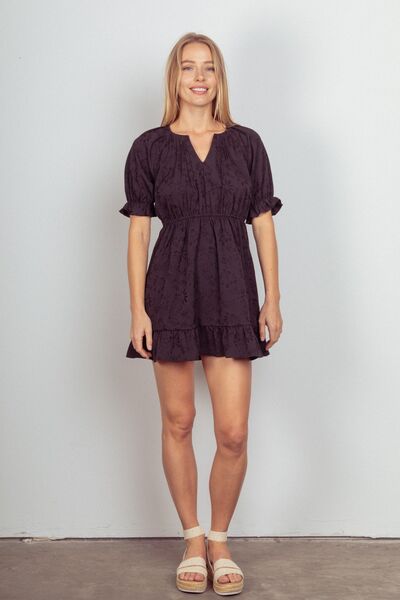 Lea Ruffled Mini Dress