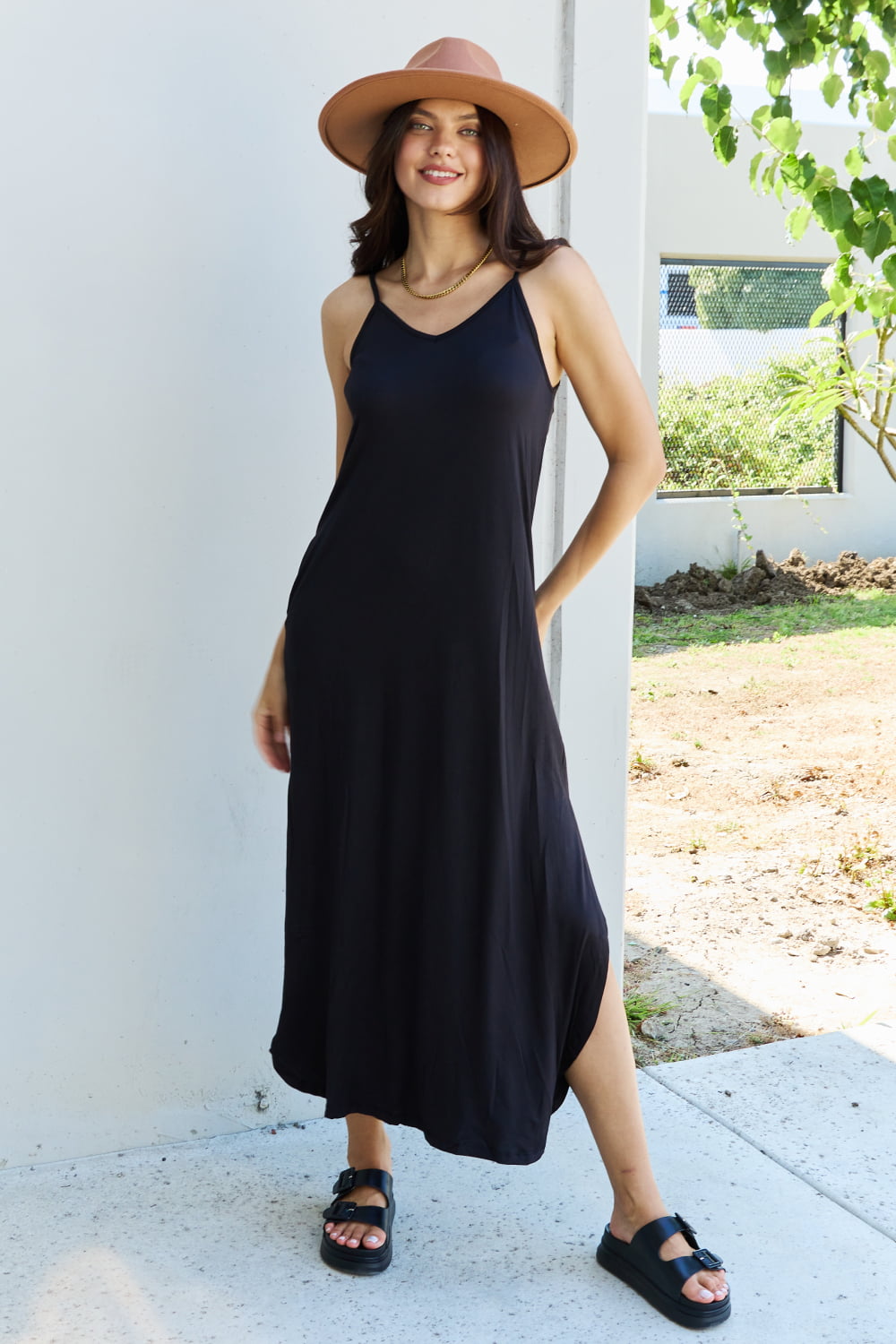 Guadalupe Maxi Dress in Black
