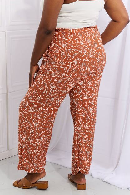Palm Springs Pants in Red Orange