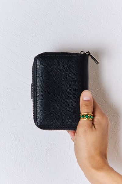 Faux Leather Mini Wallet