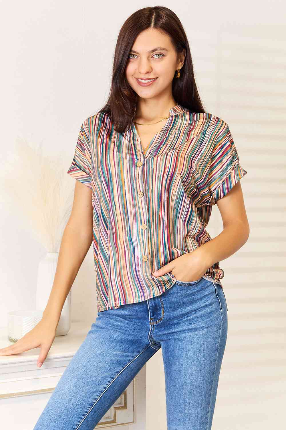 Raychel Striped Top