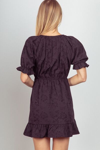 Lea Ruffled Mini Dress