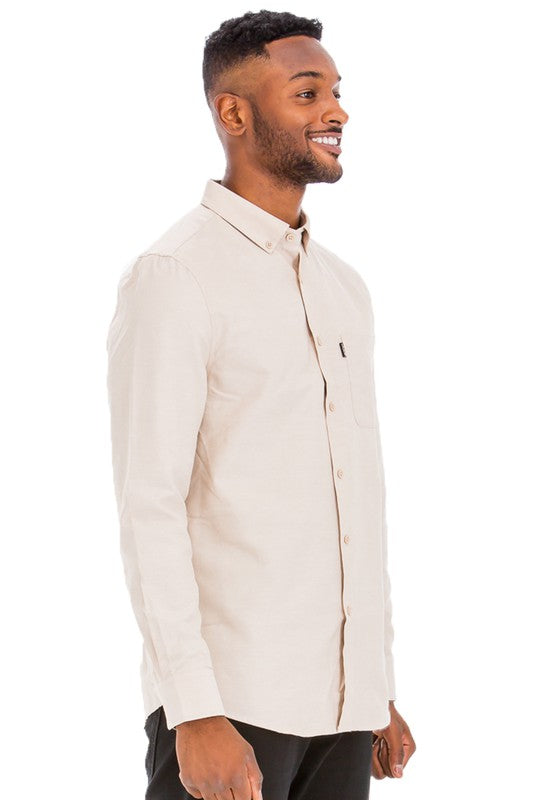 Long Sleeve Button Downs in multiple colors