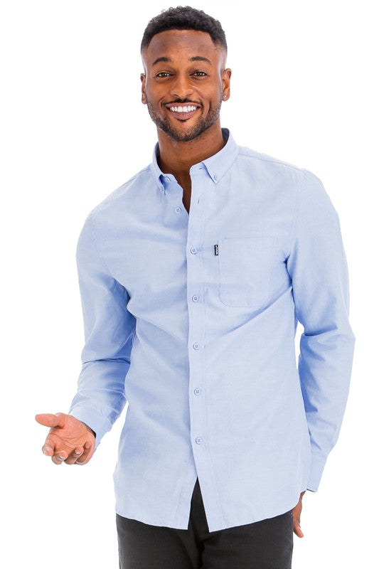 Long Sleeve Button Downs in multiple colors